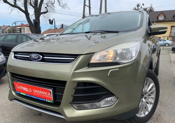 Ford Kuga cena 49900 przebieg: 195008, rok produkcji 2014 z Brzesko małe 436